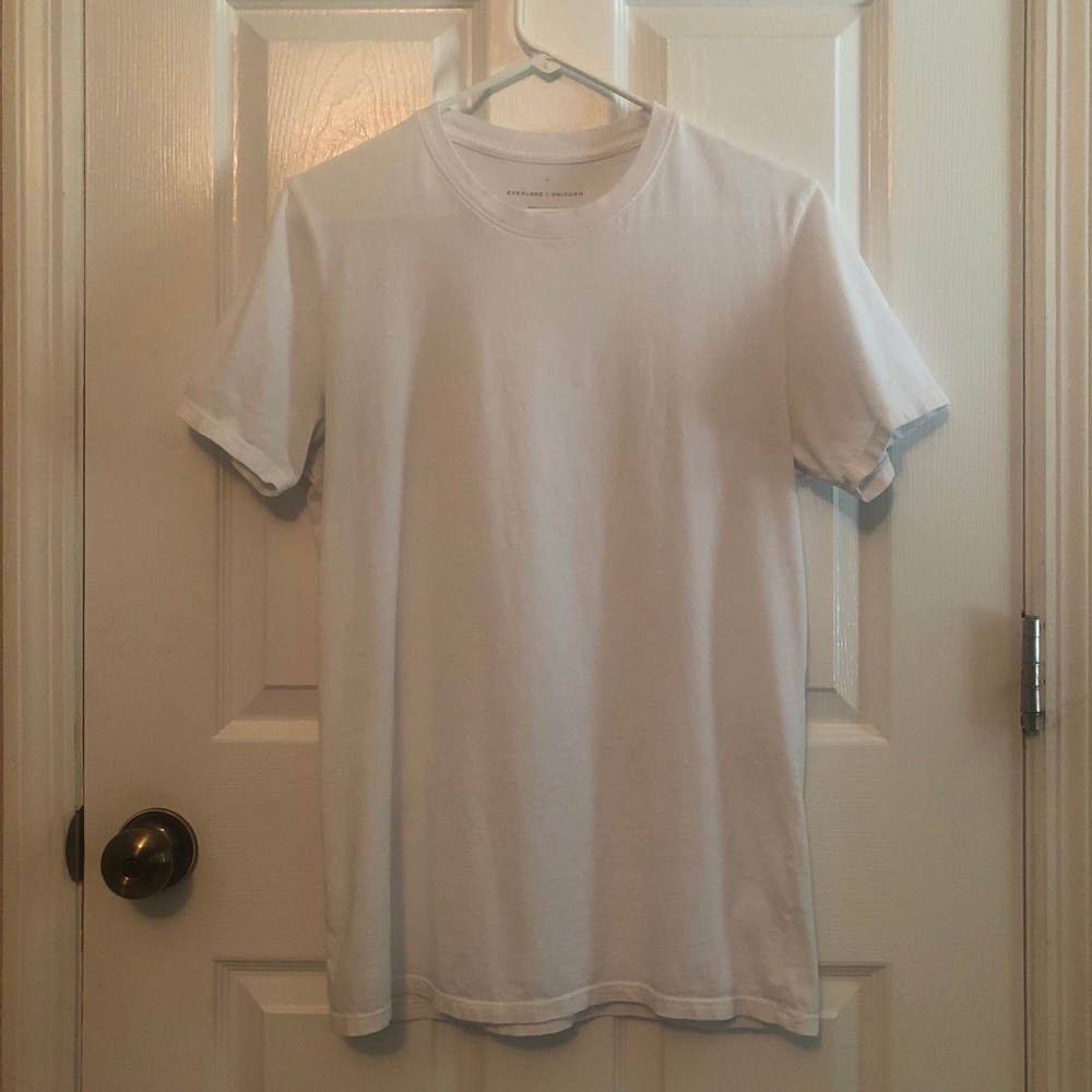 ❌SOLD❌ 2 Everlane Uniform Organic Cotton Tees - Picture 2 of 11